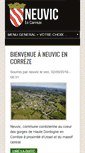 Mobile Screenshot of neuvic-correze.net
